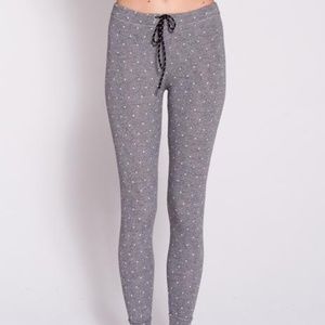 Sundry Mini Dots Skinny Yoga Pants - NEW WITH TAGS